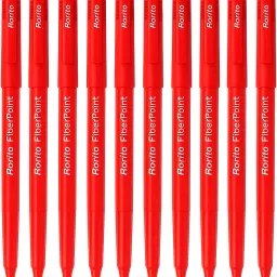 FIBERPOINT FIBER POINT GEL PENS 20 RED PACK OF 20 PENS Gel Pen-picture-25