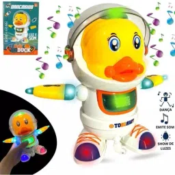 Dancing Space Duck Musical Toy with Lights & Sound for Babies, Kids, Boys, Girl-image-43