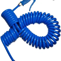PU Coil 8mm X 5mm 10 Meter With SP20 PP20 & Air Blow Gun + PM20 Flexible Pneumatic Pipe Helical Spiral Tube Hose Cleaning Dusting Hose Pipe-image-76