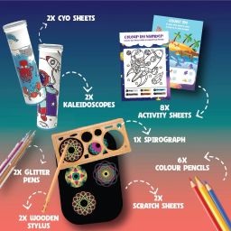 playmagic BrainActiv Ultimate Activity Kit - Sea&Space Adventure|Art Kit|Skill Development image 3
