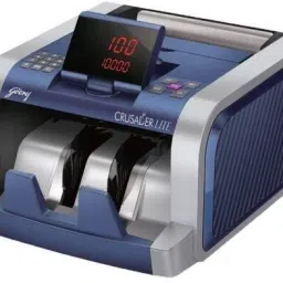 INGENRIC Godrej Crusader Lite Cash Counting Cum Fake Note Detection Note Counting Machine image 2