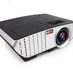 BOSS S3 300 Lumens [2019 Upgraded] Mini Projector- 50,000 Hours LED Projector, Compatible with HDMI/VGA/AV (3000 lm / Remote Controller) Portable Projector-image-24