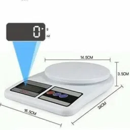 OCEAN THREEZ Weight Machine Upto 10kg Scale Digital Weighing Scale image 2