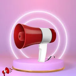 roar Handheld Megaphone with Siren, Microphone & Rechargeable for Outdoor EventsB170 Megaphone Portable Megaphone Siren Loudspeaker Function &Long Battery BackupG170 Outdoor PA System-picture-11