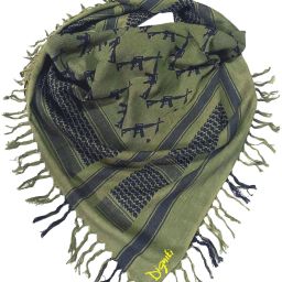 Woven Pure Cotton Women Dark Green Scarf-image-40
