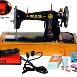 SPECIAL MOTARIZED TAILOR MODEL SEWING MACHINE, WITH WOODEN BASE AND REGULATOR Electric Sewing Machine-image-96