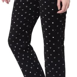 100% Pure Cotton Printed Pyjama|Track Pant for Girls, Women Pyjama-image-3