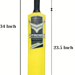 34" Scoop Bat – Premium Design, Hard Plastic, Anti-Slip Grip for Power Play PVC/Plastic Cricket Bat For 15+ Yrs-image-25