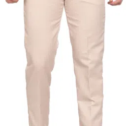 Men Slim Fit Multicolor Polycotton Trousers-image-38