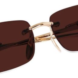 UV Protection Rectangular Sunglasses (52)-26