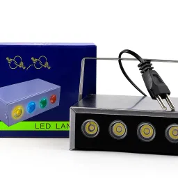 RGB LED Lamp – Party, Ganesh Temple & Home Use with Adjustable Speed Disco Ball Set-image-30