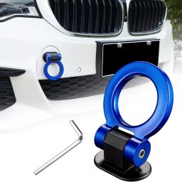 Car Dummy Blue Tow Hook Round O-Shaped Vehicle Towing Hook for Car Decoration Front and Rear Mount Towing Hook-image-50