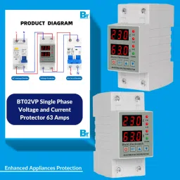 blackt electrotech BT02VP Over/Under Voltage Protector image 2