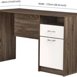craftstudio SHEESHAM Wood Beautiful Office/Study/Computer Table Engineered Wood Computer Desk image 2