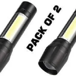 akr Rechargeable Flashlight,One of the Smallest and Lightest 35000LM External Flashlight Mini 3500LM Zoomable Q5 LED Flashlight Torch Super Bright Light Lamp Torch (Black : Reclticolor : Rechargeable) Torch image 2