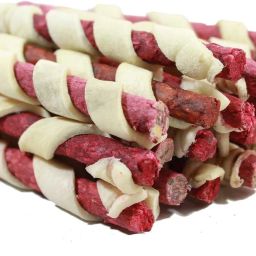 Twirl Sticks Helps Maintain Teeth & Gums Mutton Dog & Cat Chew-35