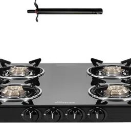 Maleo 4 Burner Gas Stove With Lighter Glass Manual Gas Stove-image-72