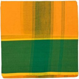 exclusive Cotton Dhoti & 5" Color Border 9X5 (or) 4.15 Mtr Dhoti & 2.30M Angavastram Men Dhoti-image-73