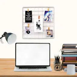 DIY Steel Grid Photo Frame for Wall [40 * 40 cm] 16 inch Grid Photo Frame wall-image-92