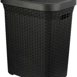 50 L Black Laundry Basket-image-84