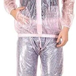 Floral Print Men Raincoat-image-55