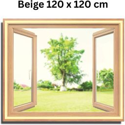 Polyester Adults Washable Pre-Stiched Window Mosquito Net-8