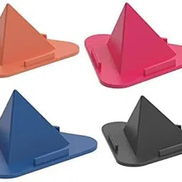 dhriyag Portable Three Sided Triangle Desktop Stand 4 Pcs Mobile Holder-20