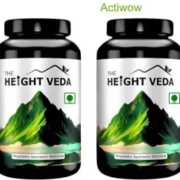 Height Veda Natural Formula for Improved Height Pack of 2 A01 Plant-Based Protein-25