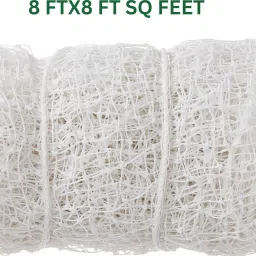 White Bird Nets Control Net HDPE Nylon Mesh Net for Balcony 8 FT-8 FT SQ FEET Insect Net-image-5