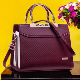 women marks Women Maroon Hand-held Bag-picture-21