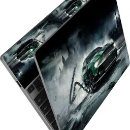 Anweshas Full Panel Laptop Skin Sticker Vinyl Bubble Free, Waterproof - Car Chain Self Adhesive Vinyl Laptop Decal 15.6-image-6