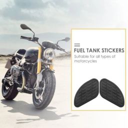 Tank Pad Thai Pad Rubber Knee Grip Protect or Sticker for Thigh pad SUITABLE FOR ROYAL ENFIELD JAWA Bike Tank Pad-image-42