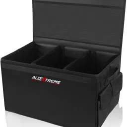 Organizer with Multi-Compartment, Backseat Organizer, Collapsible Anti-Slip Storage Utility Tool for Space Saver for Cars, SUVs & Trucks Trunk Organizer-picture-10