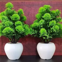 Artifical bonsai Plant with Pot For Home,office Indoor,outdoor Decor Bonsai Wild Artificial Plant with Pot-3