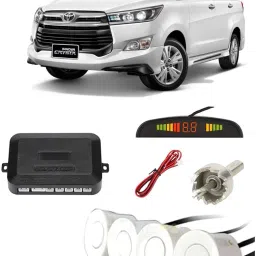 PKNA0582 White Car Reverse Parking Sensor with LED Display 4 Sensor PKNA0582 Parking Sensor-16