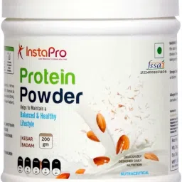 Nourishing Kesar Badam Clean Formula 100% Vegetarian Tastes Best with Milk Casein Protein-image-79
