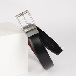 peter england Men Formal Black Artificial Leather Belt-picture-14