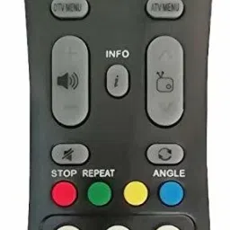 LipiWorld in-Built D2H Set-Top Box Led LCD Tv Remote Control Compatible for LED LCD with D2H -Black VIDEOCON Remote Controller-28
