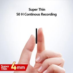 smars Ultra Slim Digital Voice Recorder | 32GB Inbuilt Memory with 40 Hours Recording | Voice Activated One Key Operation Dictaphone for Business, Meetings, Lectures image 5