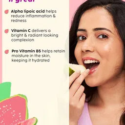 PLIX THE PLANT FIX Set Of 2 Guava Glow Juicy Cleanser With Vitamin C - 100ml Each image 4