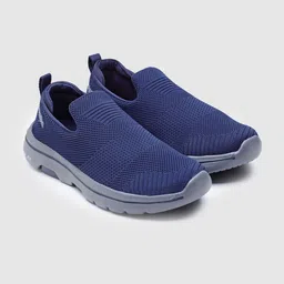 Action Men Navy Blue Mesh Running Non-Marking Shoes image 5