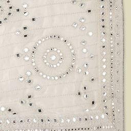 Dupatta Bazaar Women Embroidered Dupatta with Mirror Work image 4