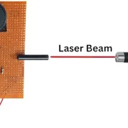 erhindia Laser Security Alarm Science Project Working Model Kit for Class Students image 3