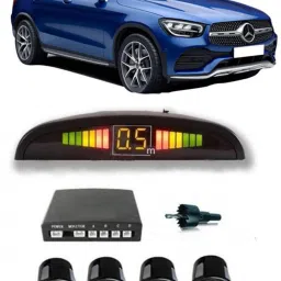 JJB393 Black Car Reverse Parking Sensor with LED Display 4 Sensor A393 Parking Sensor-27