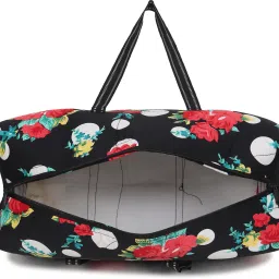 house of common 40 L Hand Duffel Bag - TT Travel Bag Man Woman & Girls Beautifull Print and Extra Space_new - Multicolor - Regular Capacity image 2