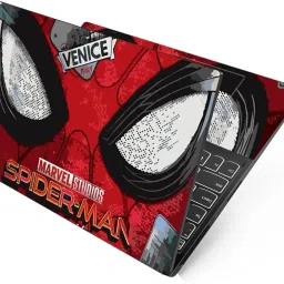 Anweshas Premium Vinyl HD Printed Easy to Install Full Panel Laptop Skin/Sticker/Decal for all Size Laptops upto 15.6 inch No Residue, Bubble Free - Marvel Spiderman Eyes Self Adhesive Vinyl Laptop Decal 15.6-image-95