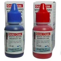 Combo Pack of White Board Marker Ink Easily refillable(Black, Blue,Red,Green) 15 ml Marker Refill-12