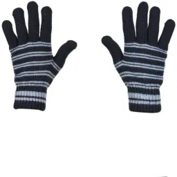 Striped Winter Men Gloves-image-90