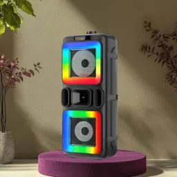 FRONY Bluetooth Party Speaker With Karaoke Mic & RGB Lights Immersive Stereo SoundB282 40 W Bluetooth Party Speaker-picture-22