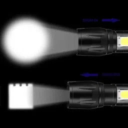vaxtore 2in1 Torch USB torch light led Powerfull Torch Light Emergency 10W torch light Torch image 4